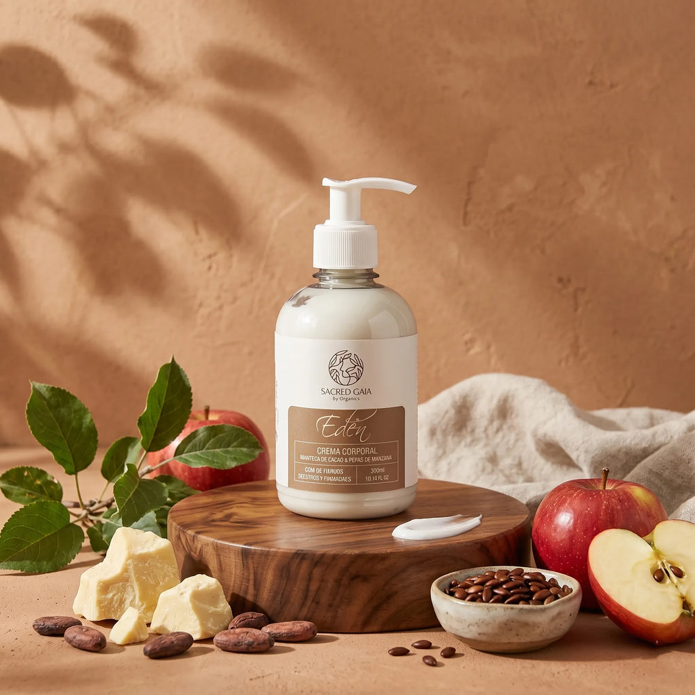 Crema Corporal y de Manos Eden · Manteca de Cacao
