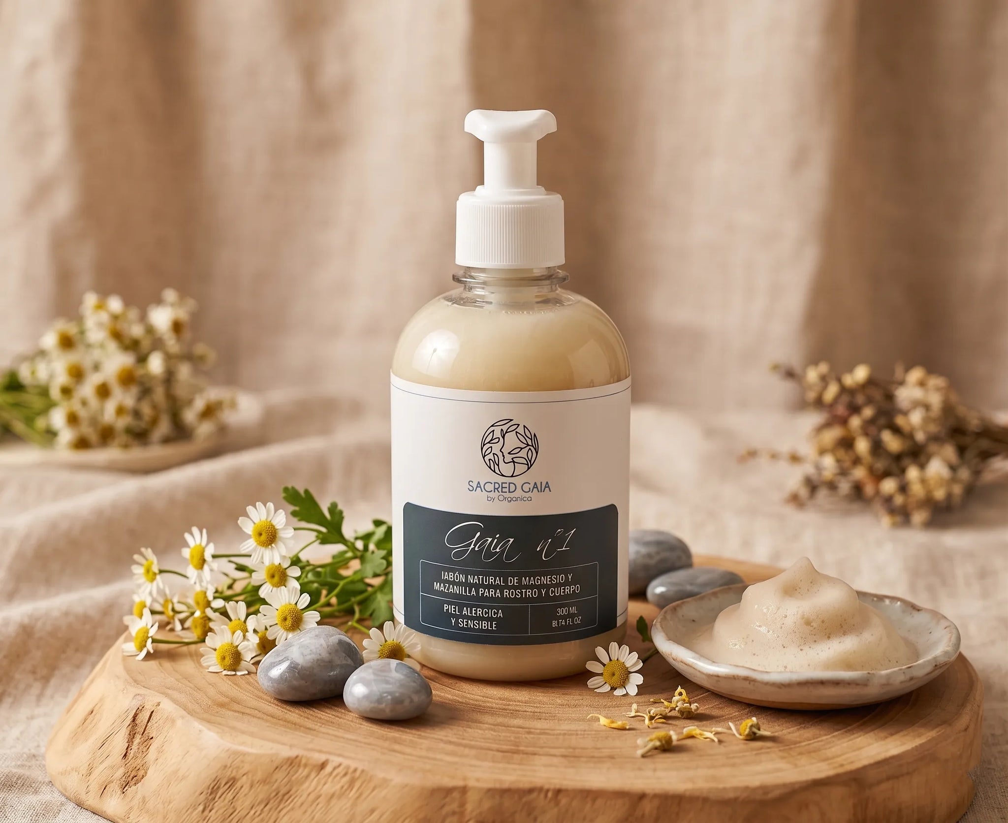 Jabón Gaia 1 de Magnesio · Manzanilla